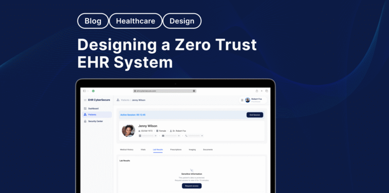 Zero Trust EHR System