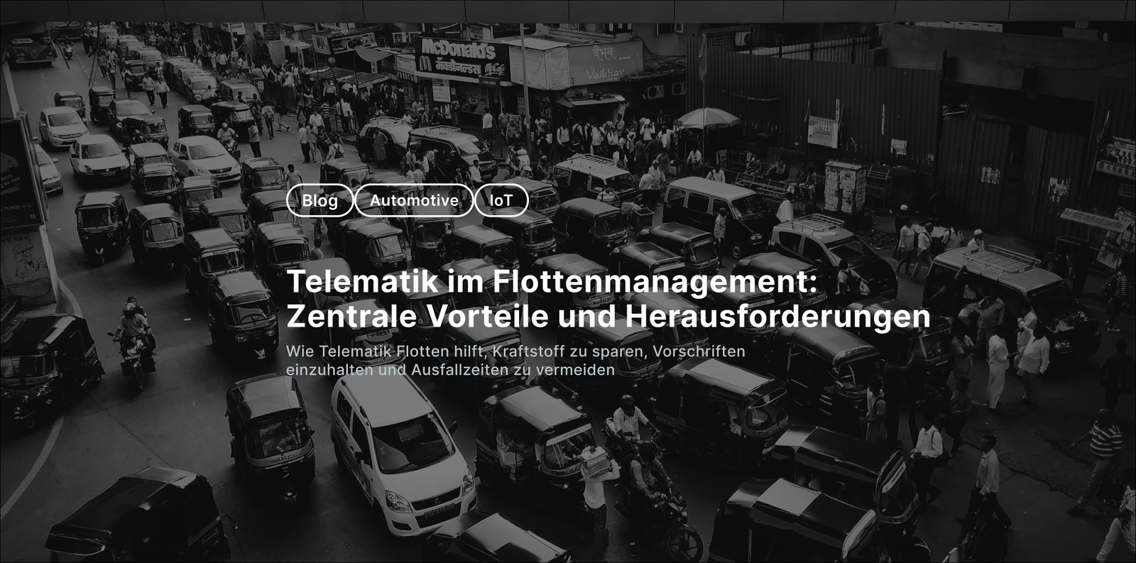 Telematik im Flottenmanagement
